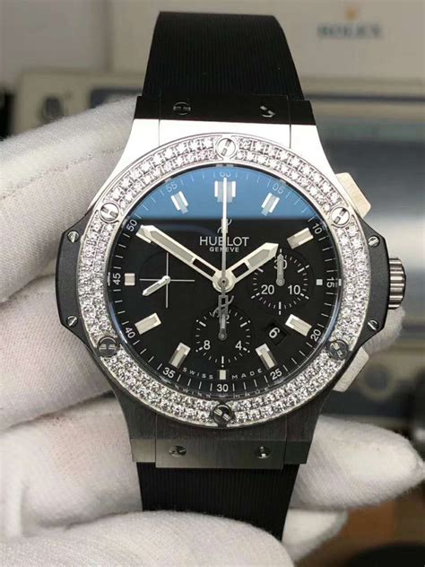 hublot black diamond replica